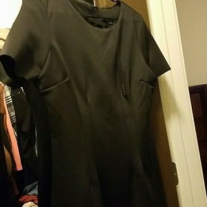 Wear to work black mini dress